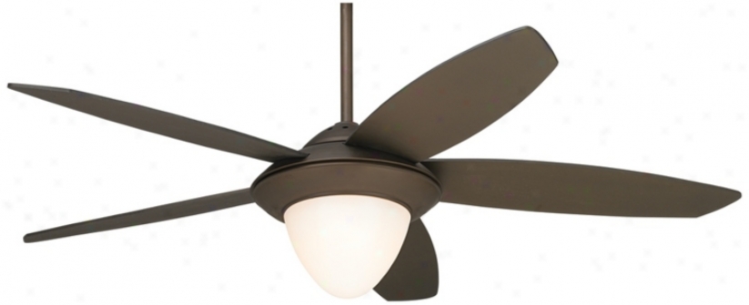 52" Crossover Oil-rubbed Bronze Ceiling Fan (p9571)