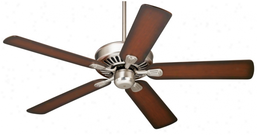 52&quoy; Windstar Ii&#8482; Brushed Steel Ceiling Fan (34053-56255)