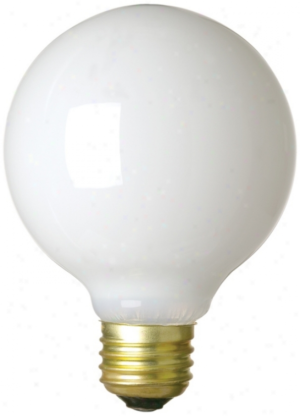 60 Watt G-40 White Light Bulb (25158)