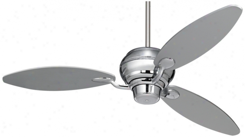 60" Spyder&#8482; Chrome Three Blades Ceiling Fan (r2180-r2447)