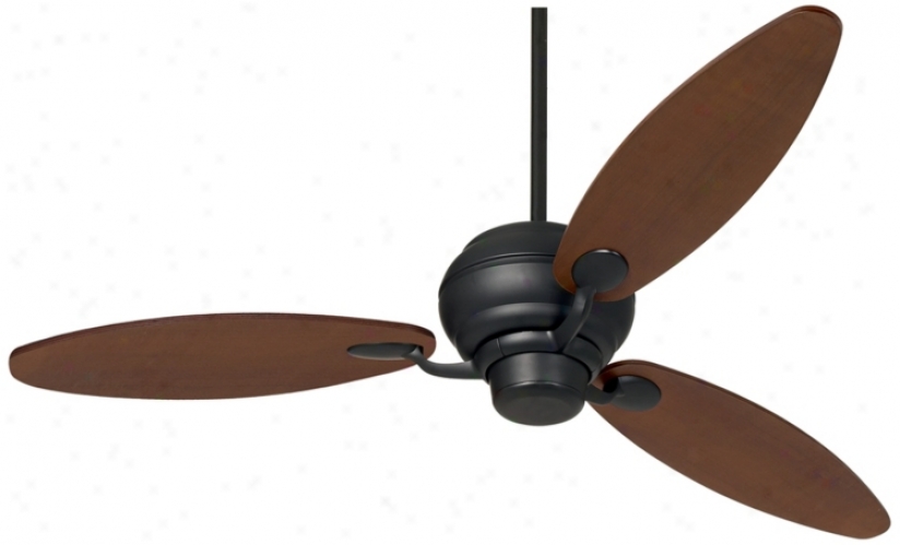 60" Spyder&#8482; Matte Black Ceiling Fan (r2183-r2444)