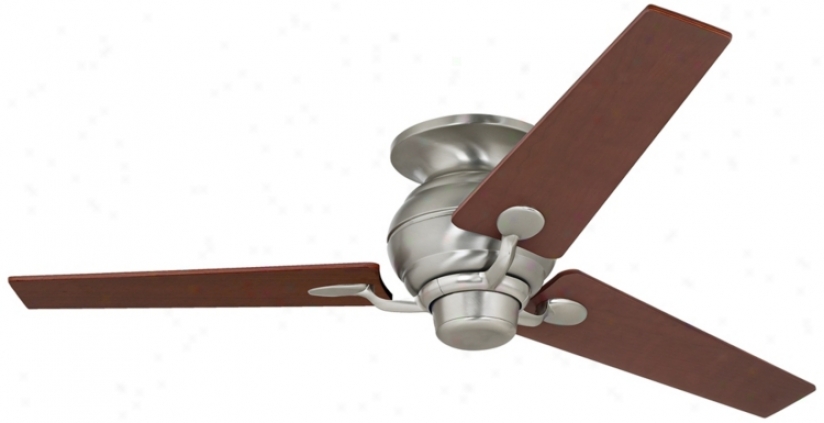 60" Spyder&#8482; Steel Walnut Tapered Blades Hugger Fan (r4214-t2688)