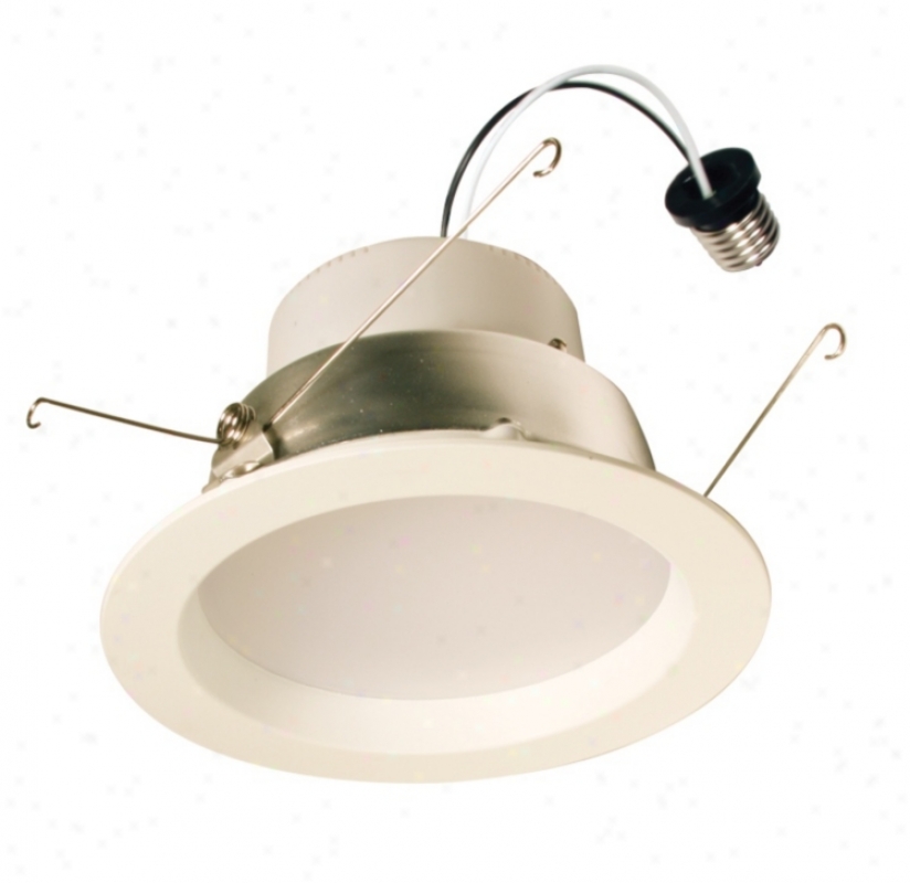 6" 3000k Led Downlight/wt (u5195)