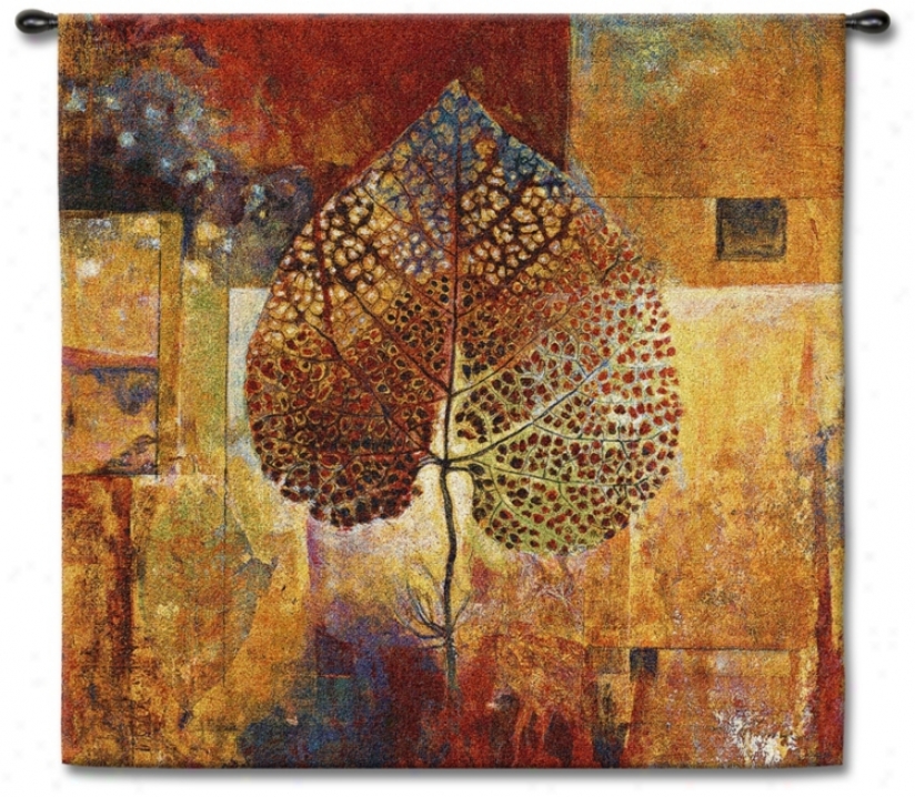Abstract Autumn 52" High Wall Tapestryy (j8955)