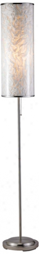 Acrylic Scroll Floor Lamp (r4705)