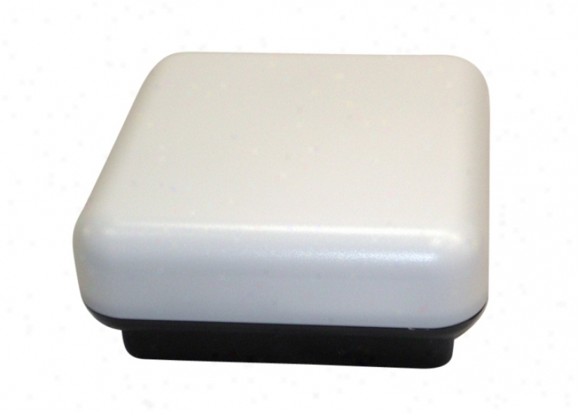 Acrylic White Flushmount 10&quor; Wide Ceiling Libht (08329)