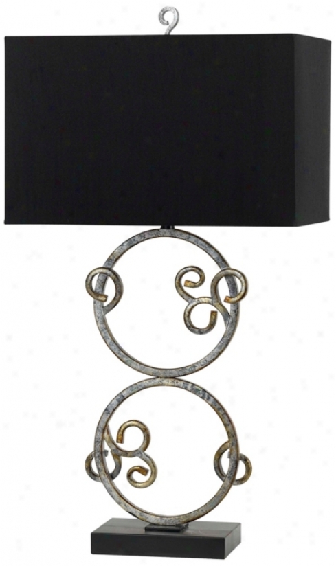 Adira Ferrous Metal Table Lamp (p6489)