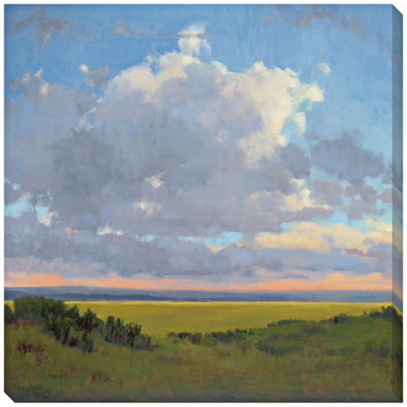 Afternoon Sky I Limited Edition Giclee 40" Square Wall Creation of beauty (l0476)