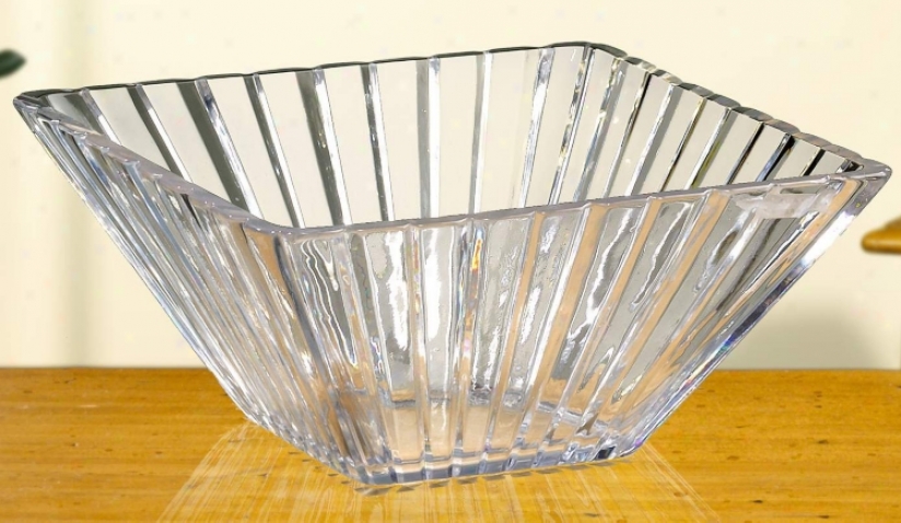 Alexandria 11" Suit Crystal Bowl (g5215)