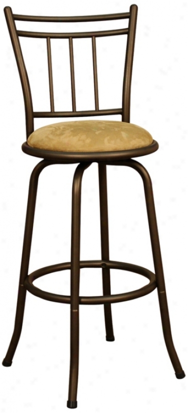 American Inheritance Anassa Topaz 24" High Counter Stool (u4582)