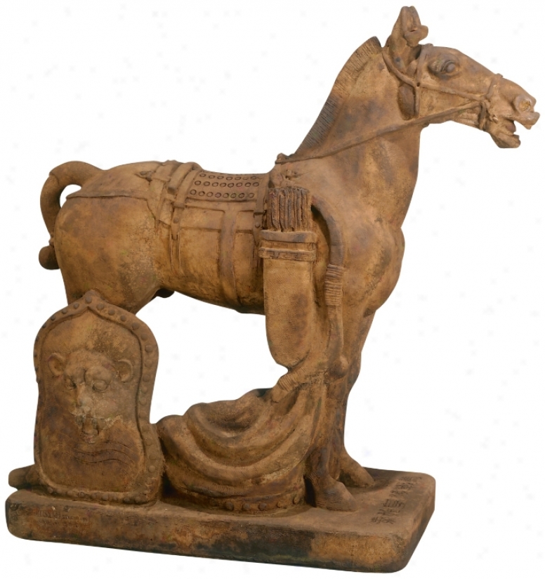 Of great age Cavalry Horse Garden Intonation (33379)