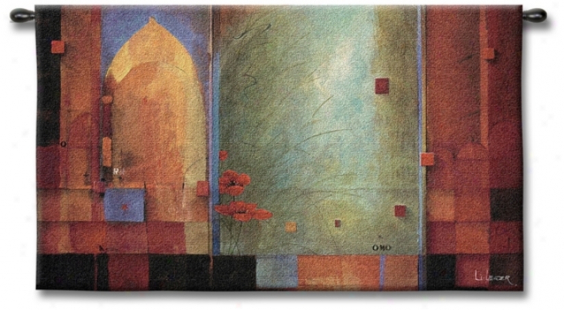 Archways And Abstracts 53" Wide Wall Tapestry (j8734)