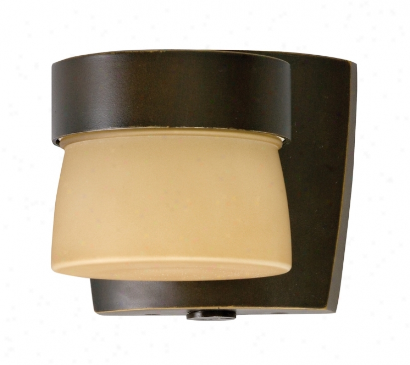 Aria 4 3/8&qhot; High Energy Efficient Bronze Outdoor Wall Sconce (g2635)