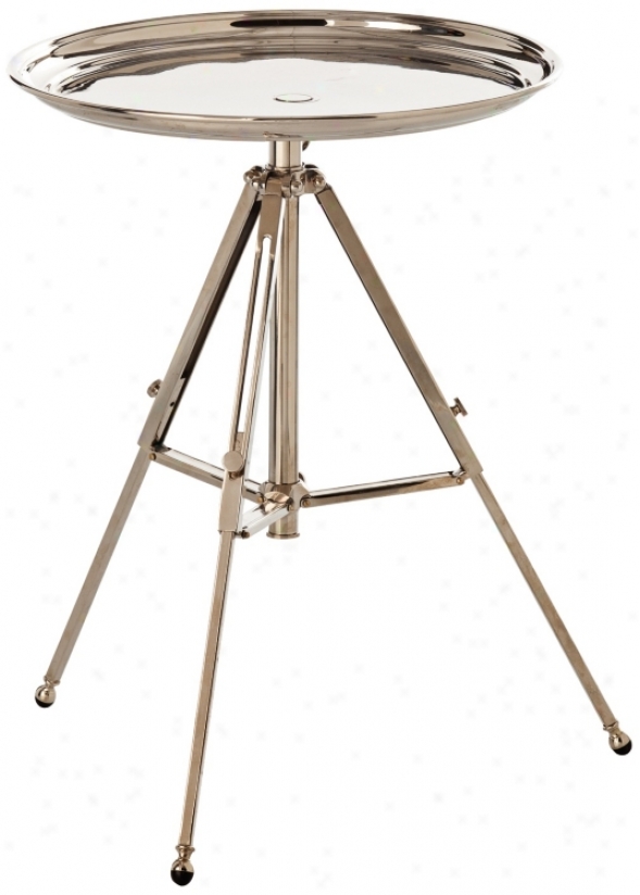 Arteriors Home Lawson Adjustable Metal Side Table (r8533)