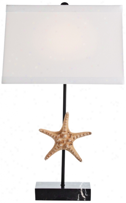 Arteriors Home Tess Natural Stzrfish Table Lamp (v5118)