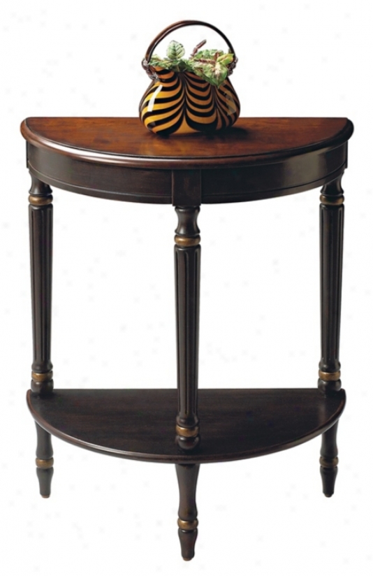 Artists Originals Collection Cafe Noir Demikune Accent Table (m3946)