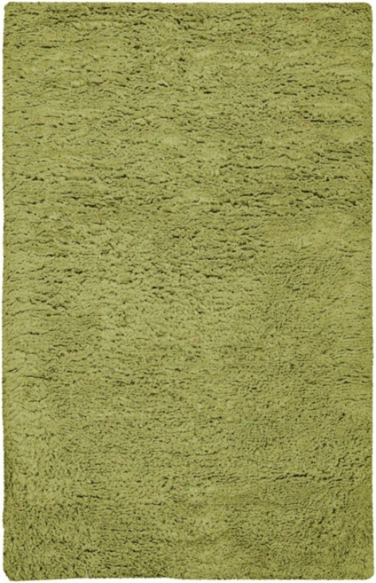 Ashley Collection Lime Green 8'x8' Square Area Rug (n2389)