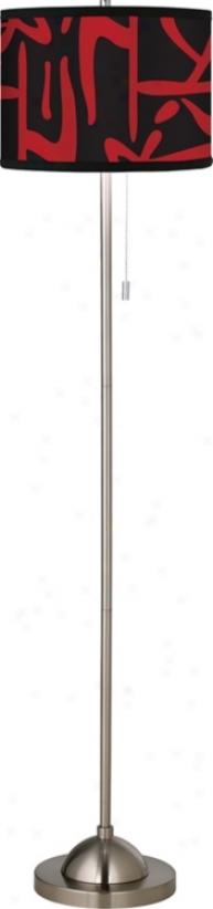 Asian Flair Giclee Floor Lamp (99185-84792)