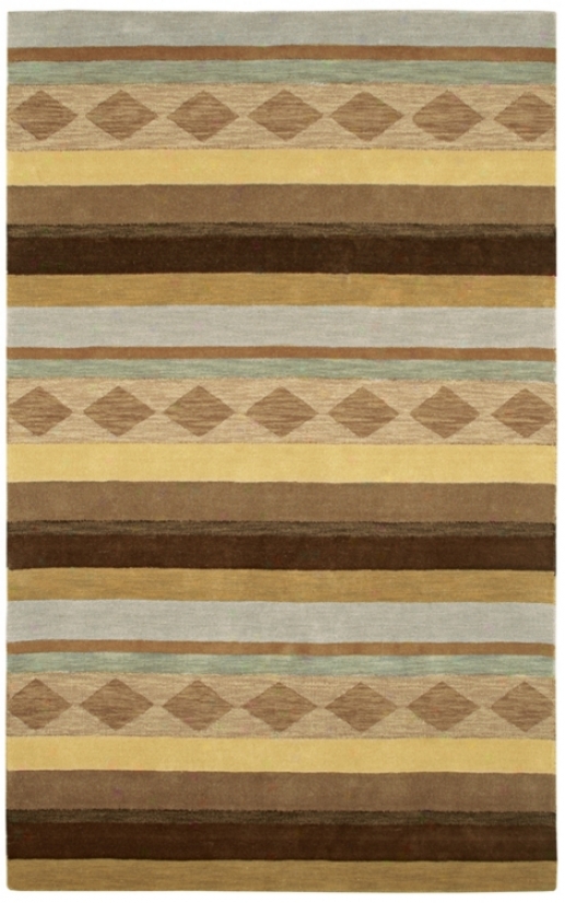 Auckland Collection Aurora Wool 3'x5' Area Rug (m0925)