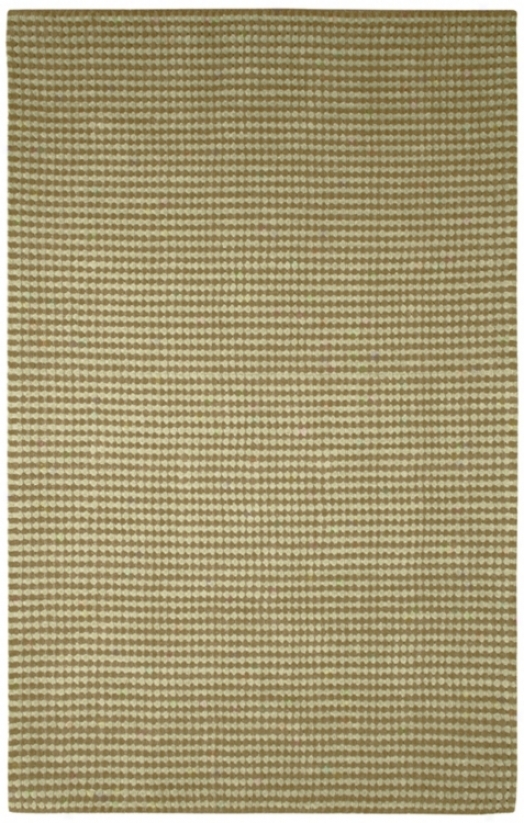 Auckland Collection Ecru Wool 8'x10' Area Rug (m0967)
