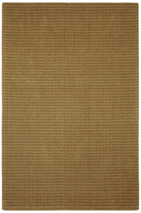 Auckland Collection Mocha Wool 3'x5' Area Rug (m0974)