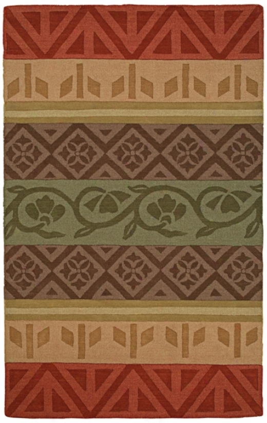 Auckland Collection Pinehurst Wool 8'x10' Area Rug (k8035)