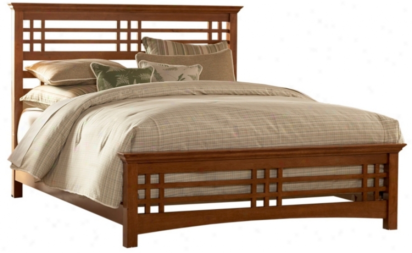 Avrry Mission Style Bed (queen) (p8296)