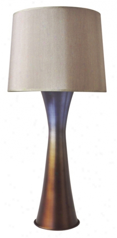 Babette Holland Bronze Skyscraper Table Lamp (57632)