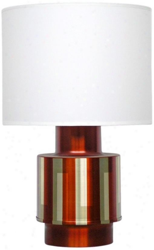 Babette Hollwnd Michelle Autumn Shadow Moderm Table Lamp (v548)