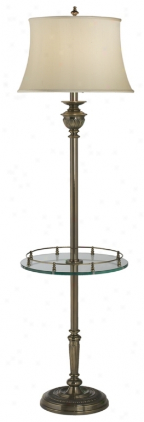 Bakarat&#8482; Glass Tray Collection Floor Lamp (94935)