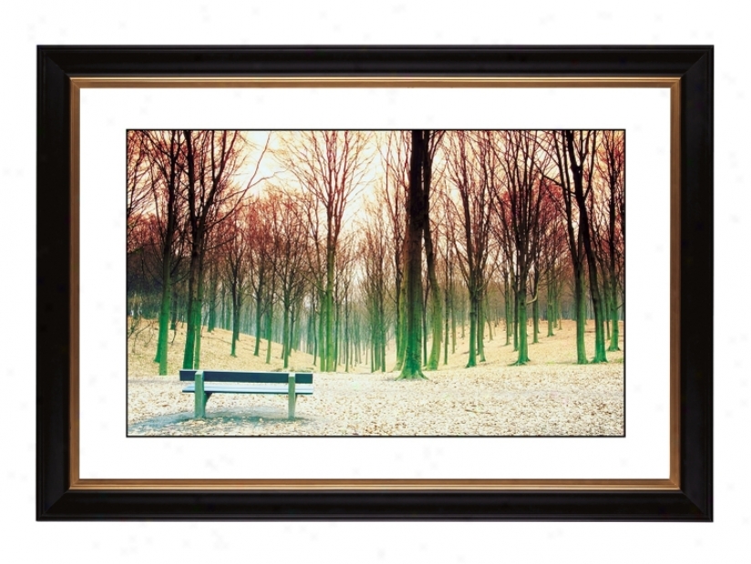 Bare Trees Giclee 41 3/8" Remote Wall Art (57213-80384)