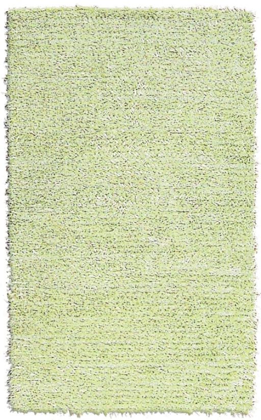 Barrier Reef Kids Sage Shag 2' 8"x4' 8" Area Rug (f7223)