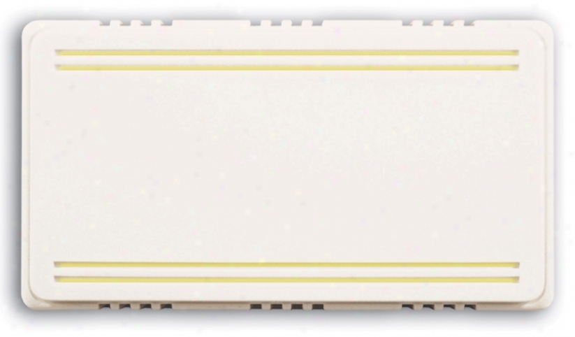 Basic Series 2-note White With Beige Trim Door Chime (k6210)