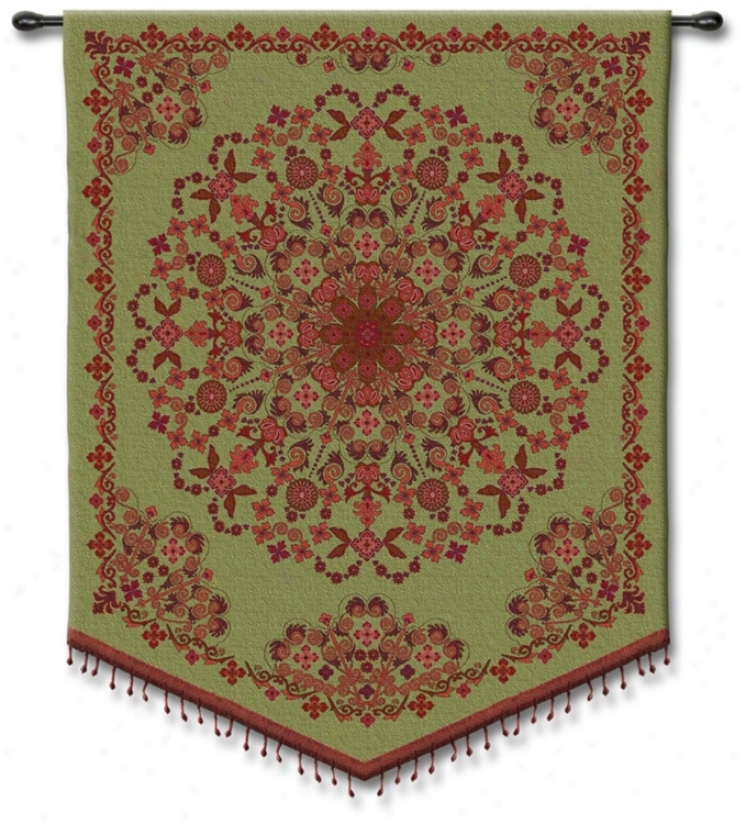 Bezded Indian 53" High Tapestry (j8708)