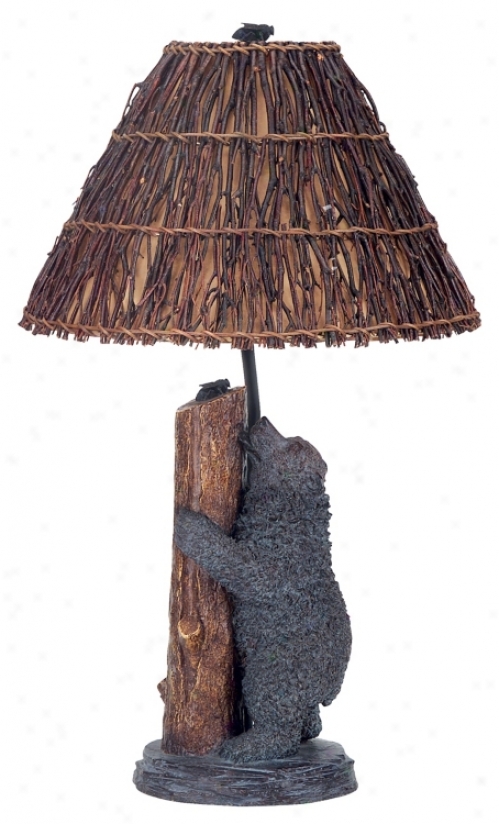 Bear And Bee Table Lamp (00599)