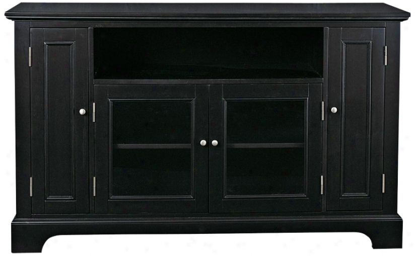 Bedford Ebony Finish Amusement Credenza (u0418)