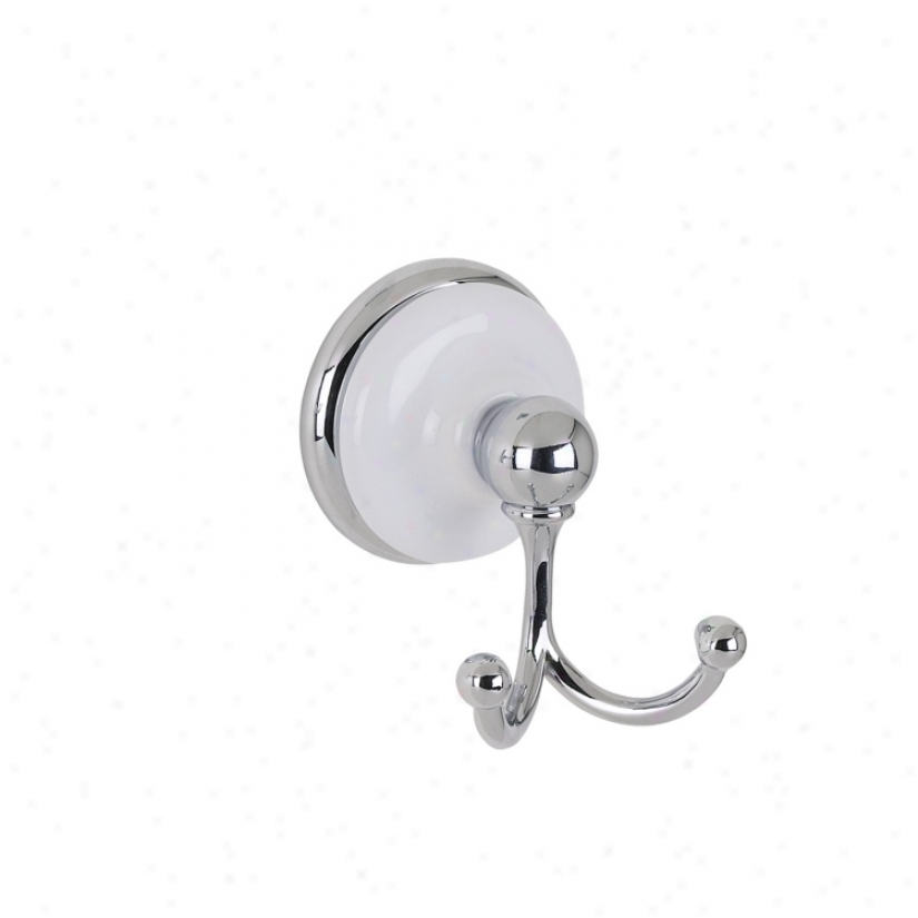 Bellissima Chrome Fniish Robe Hook (29497)