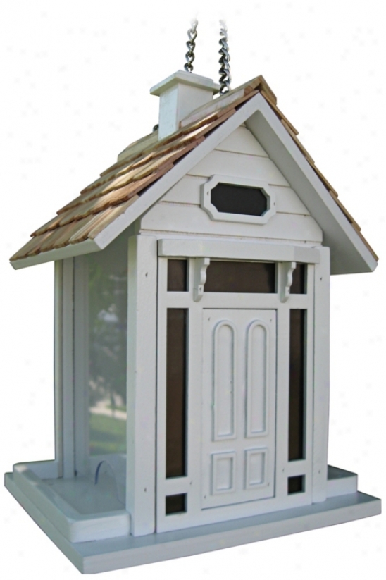 Bellport White Bird House (m8927)