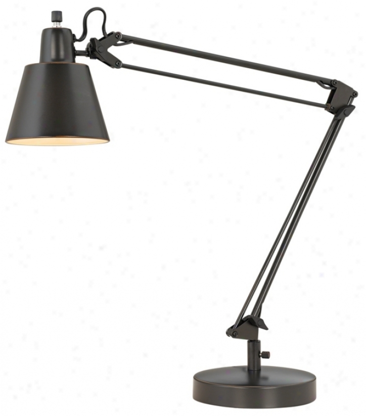 Benza Bronze Adjustable Architect's Dssk Lamp (p5453)