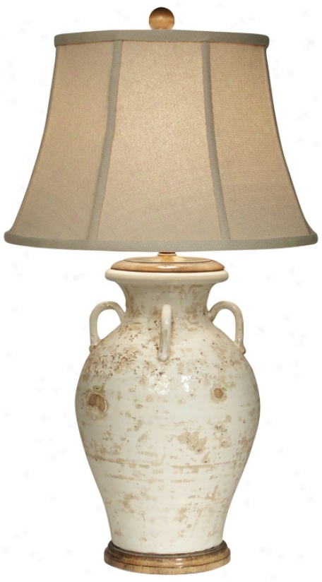 Bianco Olivaris Ifory Tuscan Stand  Lamp (f9402)