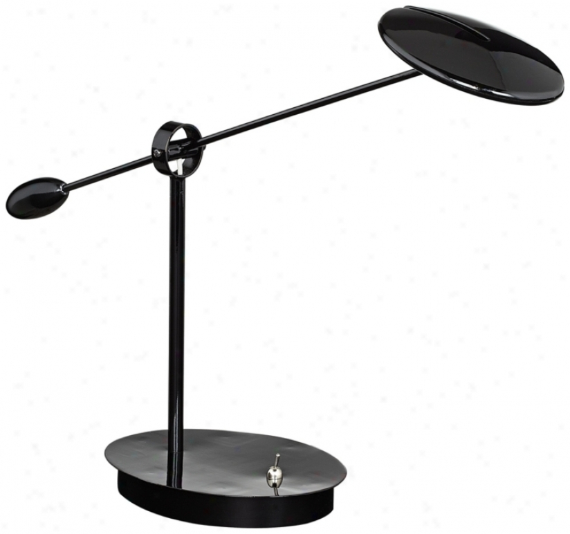 Black Disus Led Desk Lamp (u3752)