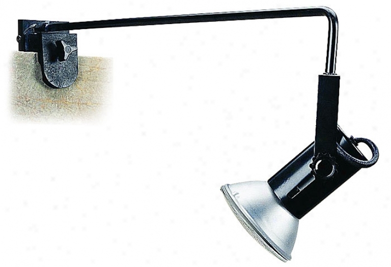 Black Finish 23" High Plug-in Picture Light (45496)