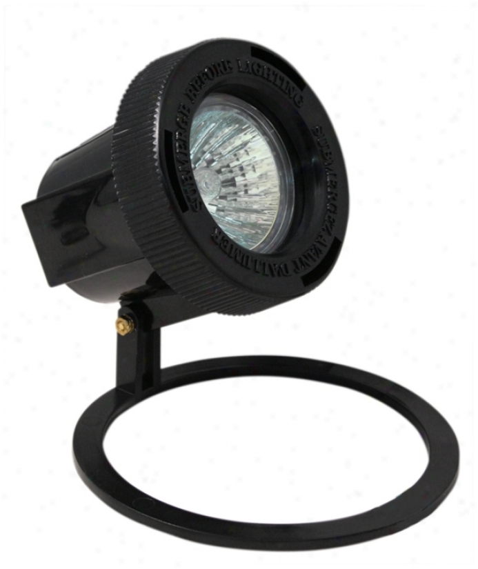 Black Finish Submersible Outdoor Well Light (p9754)