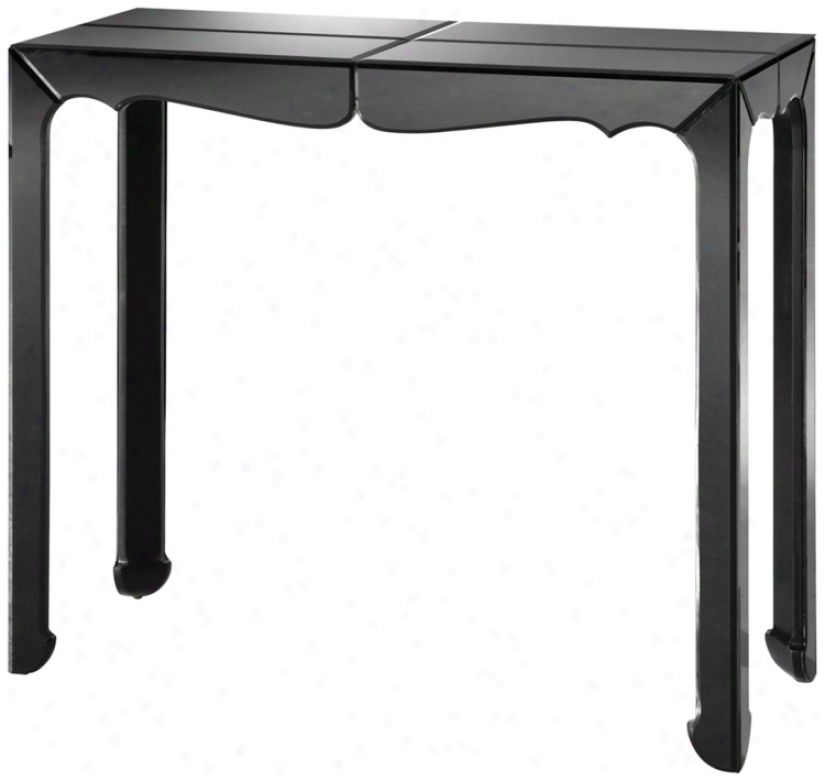 Black Mirror Console Table (k0734)