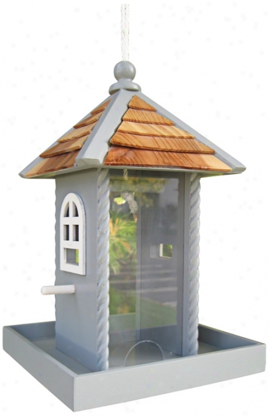 Blue Nestling Bird Feeder (t3200)