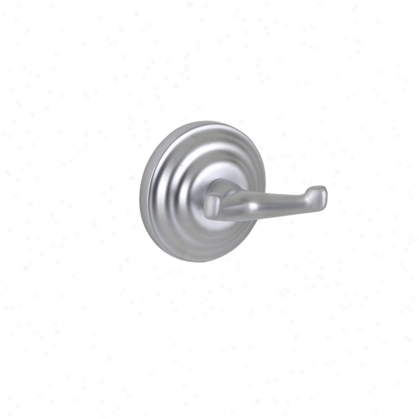 Brentwood Satin Chrome Bathroom Robe Hook (29300)