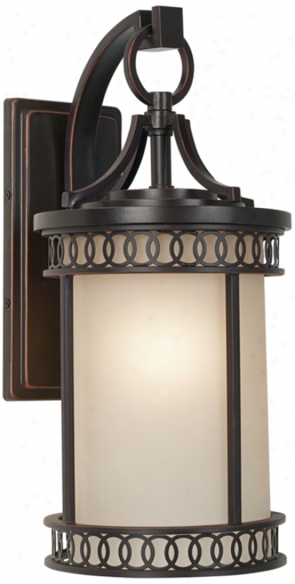 Bristol Park Collection 17 3/3" High Led Outdoor Wall Light (p5705-p3976)