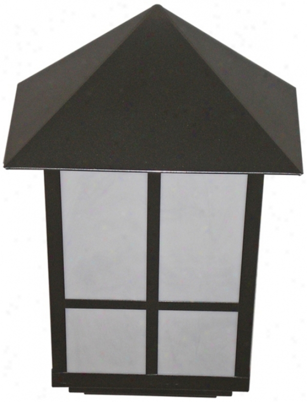 Bronze Finish 15" High Outdoor Wall Light (47736)