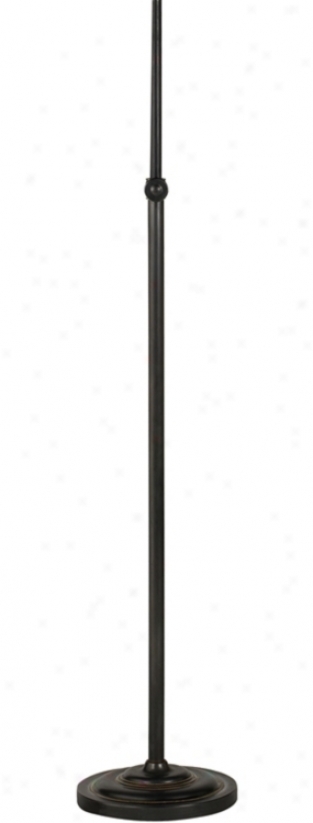 Bronze Finish Adjustable Stick Fkoor Lamp Base (98113)