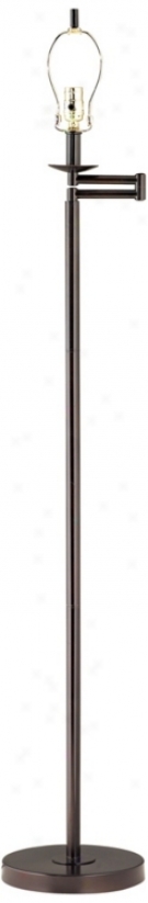 Bronze Swing Arm Floor Lamp Base (41523)